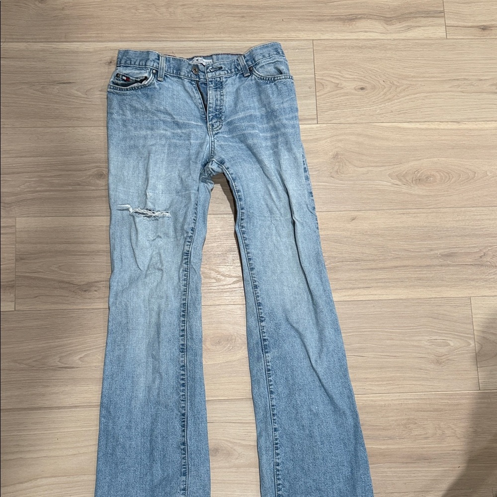 Tommy Hilfiger Light Blue Flare Jeans